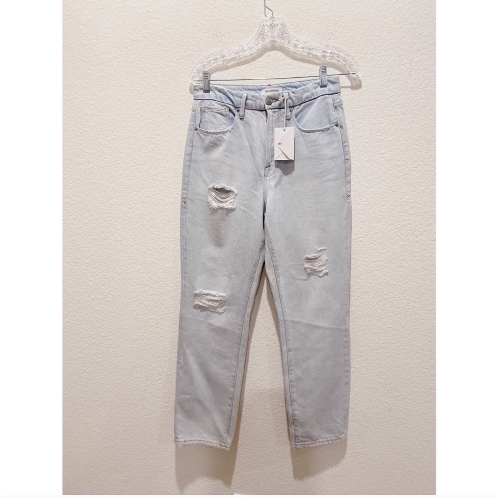 🍑Good American good vintage straight leg Jeans